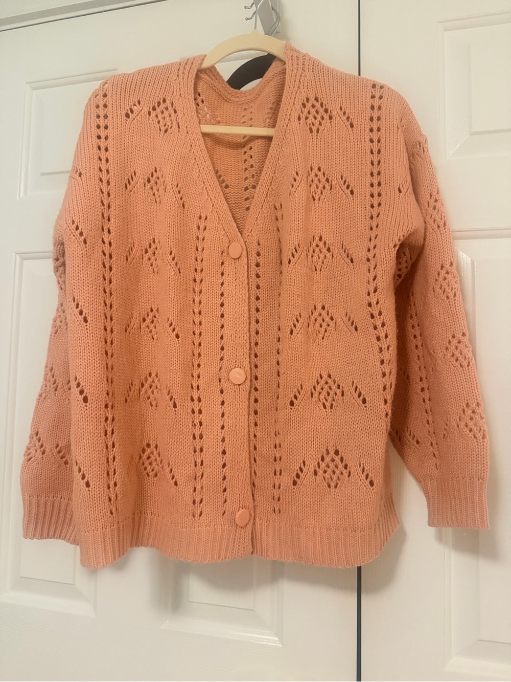 Light pink cardigan